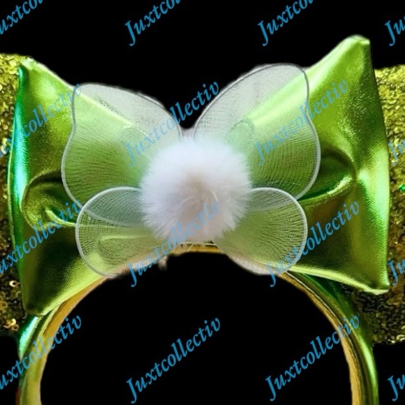 NWT Disney Parks Tinkerbell Minnie Ears Headband - Picture 4 of 4